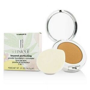 Clinique Beyond Perfecting Powder Foundation + Concealer 14 Vanilla NEW